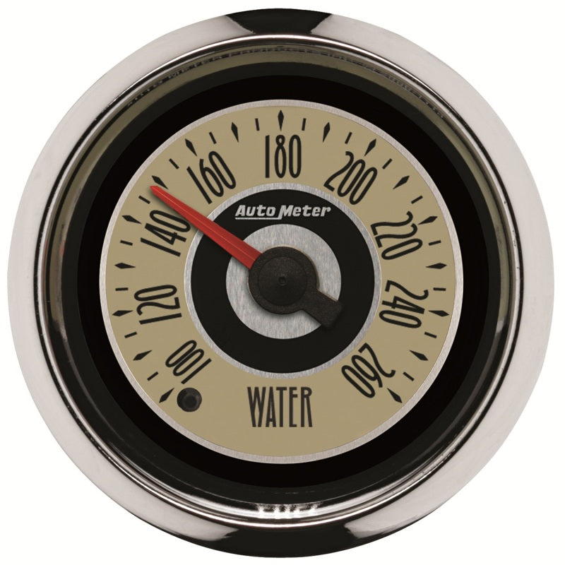 Autometer Cruiser 2-1/16in Full Sweep Electric 100-260 Deg F Water Temperture Gauge 1155