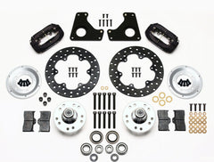 Wilwood Forged Dynalite Front Drag Kit Drilled Rotor 79-87 GM G Body - eliteracefab.com