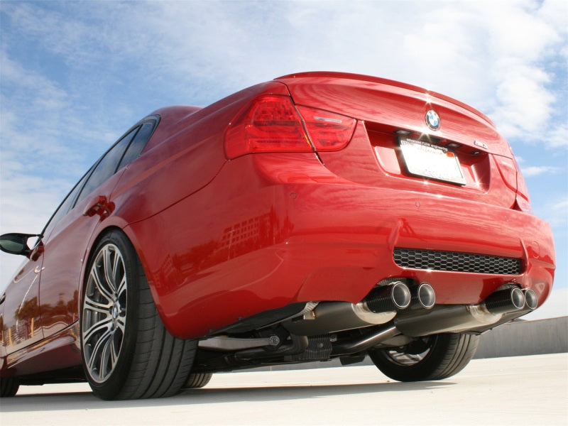 aFe MACHForce XP Exhaust Cat-Back 2.5in Dia Carbon Fiber Tips SS-304 07-13 BMW M3 (E92/93) V8 4.0L aFe