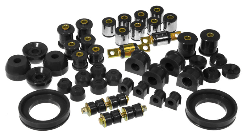 Prothane Total Vehicle Suspension Bushing Kit for 1994–1997 Honda Accord w/ All C-Arm Bushings, Black – 8-2014-BL
