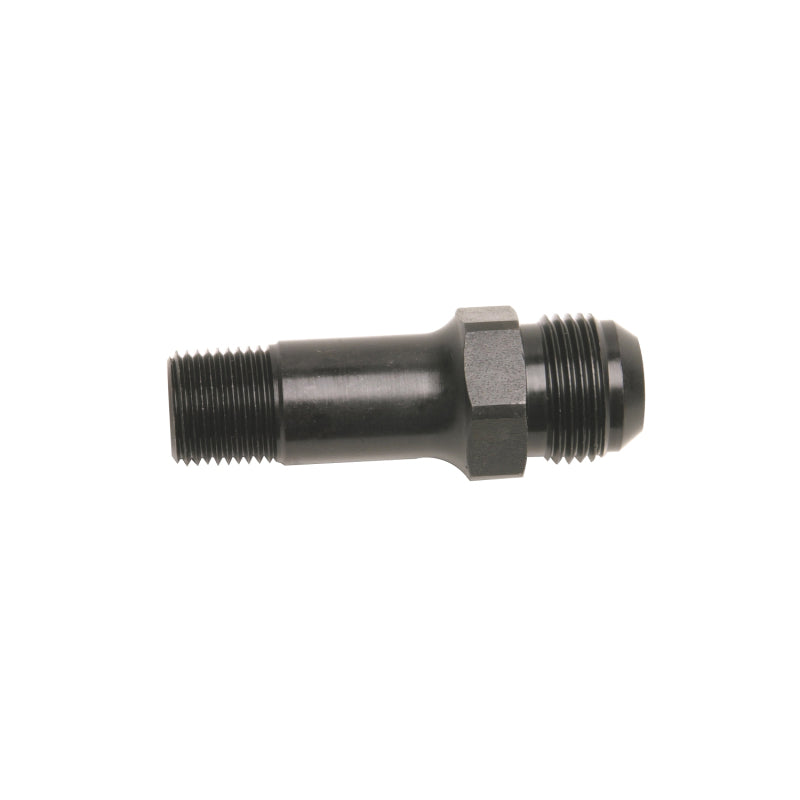 Russell -10 AN to 1/2 in NPT Long Radius Port Adapter Black - 670670