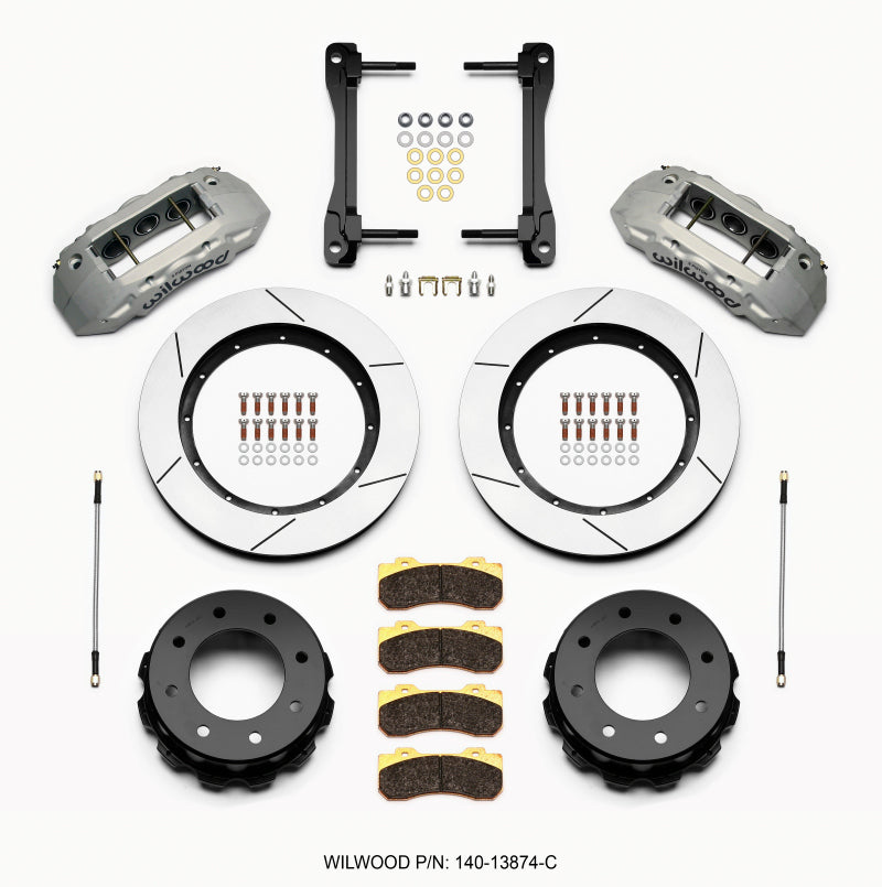 Wilwood TX6R Rear Kit 15.50in Clear Ano 2011-2015 GM Truck/SUV 2500 Wilwood