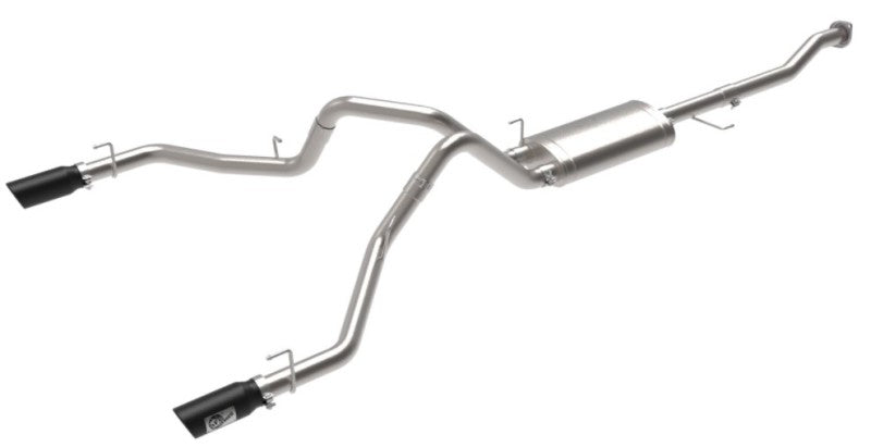 aFe Vulcan Series 3in 304SS Cat-Back w/ Black Tips 15-20 Ford F-150 V6 2.7L/35L(tt) / V8 5.0L aFe