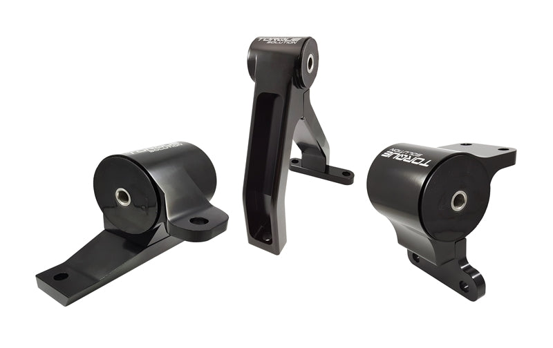 Torque Solution 3pc Rear Aluminum Engine Mount Kit: Mitsubishi Lancer/Ralliart/Evolution X 2008-15 - eliteracefab.com