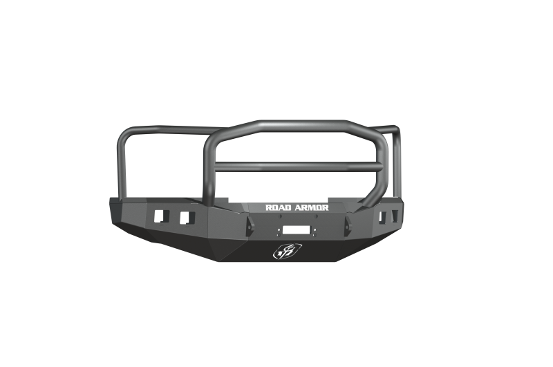 Road Armor 08-10 Ford F-250 Stealth Front Winch Bumper w/Lonestar Guard - Tex Blk Road Armor