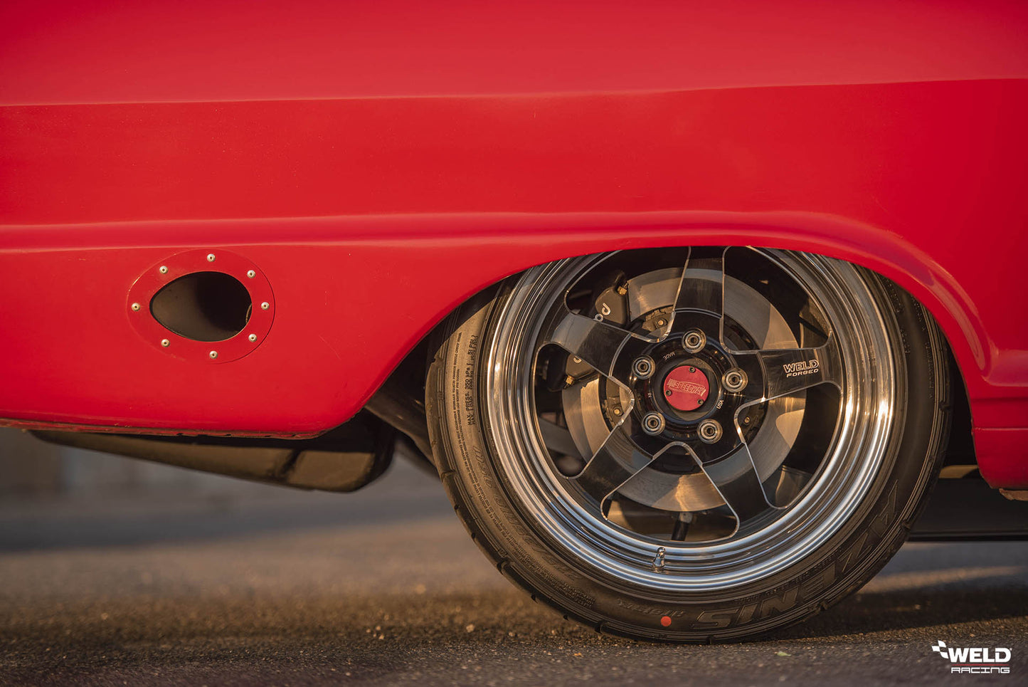 Weld S71 17x11 / 5x4.75 BP / 7.7in. BS Black Wheel (High Pad) - Non-Beadlock - eliteracefab.com