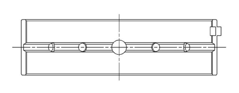 ACL 4M2737H-.025 Nissan VG30DETT 3.0L-V6 0.025 Oversized High Performance Main Bearing Set