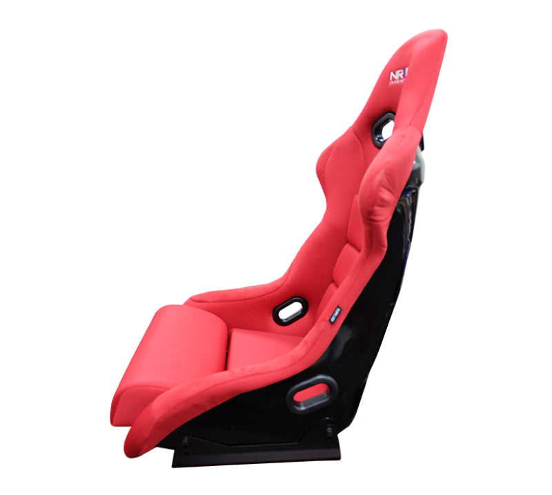 NRG FRP Bucket Seat (Red Cloth) - Large - FRP-300RD