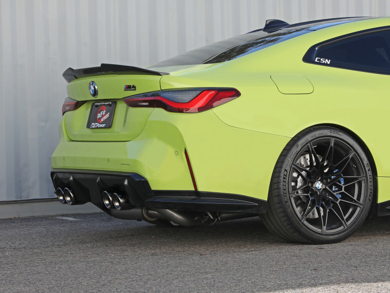 aFe MACHForce XP Exhausts Cat-Back SS 21 BMW M2 Competition L6-3.0L w/Polished Tips aFe