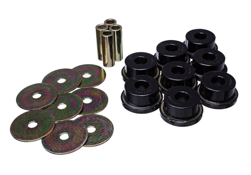 Energy Suspension 05-09 Subaru Legacy Rear Subframe Bushing Set - Black - eliteracefab.com