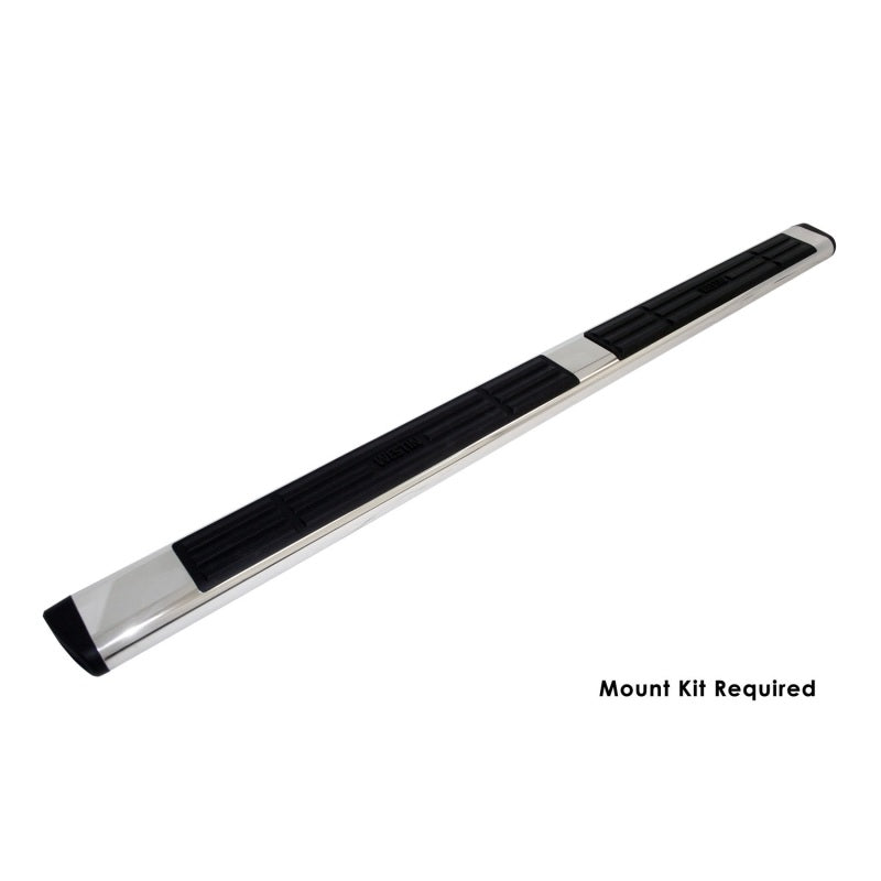 Westin Premier 6 in Oval Side Bar - Stainless Steel 75 in - Stainless Steel - eliteracefab.com