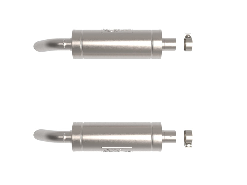 aFe 2002-2008 Mercedes-Benz G500 5.0L Vulcan Series 2-1/2 IN 304 Stainless Steel Cat-Back Exhaust System - 49-36501 aFe