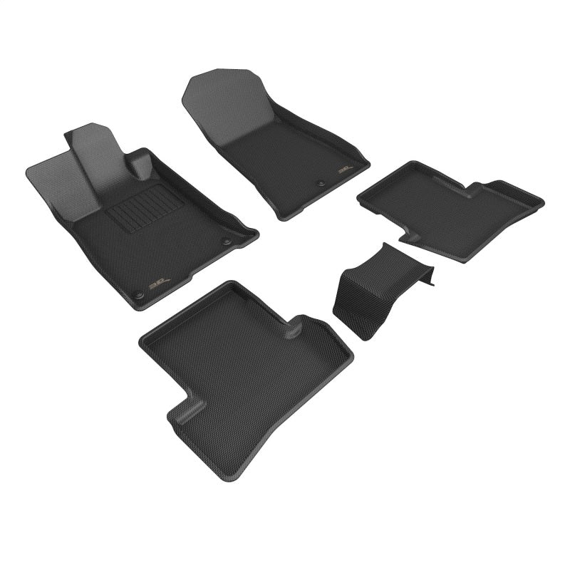 3D MAXpider L1AC01901509 21-23 Acura TLX R1 R2 Floor Mats - Kagu Black