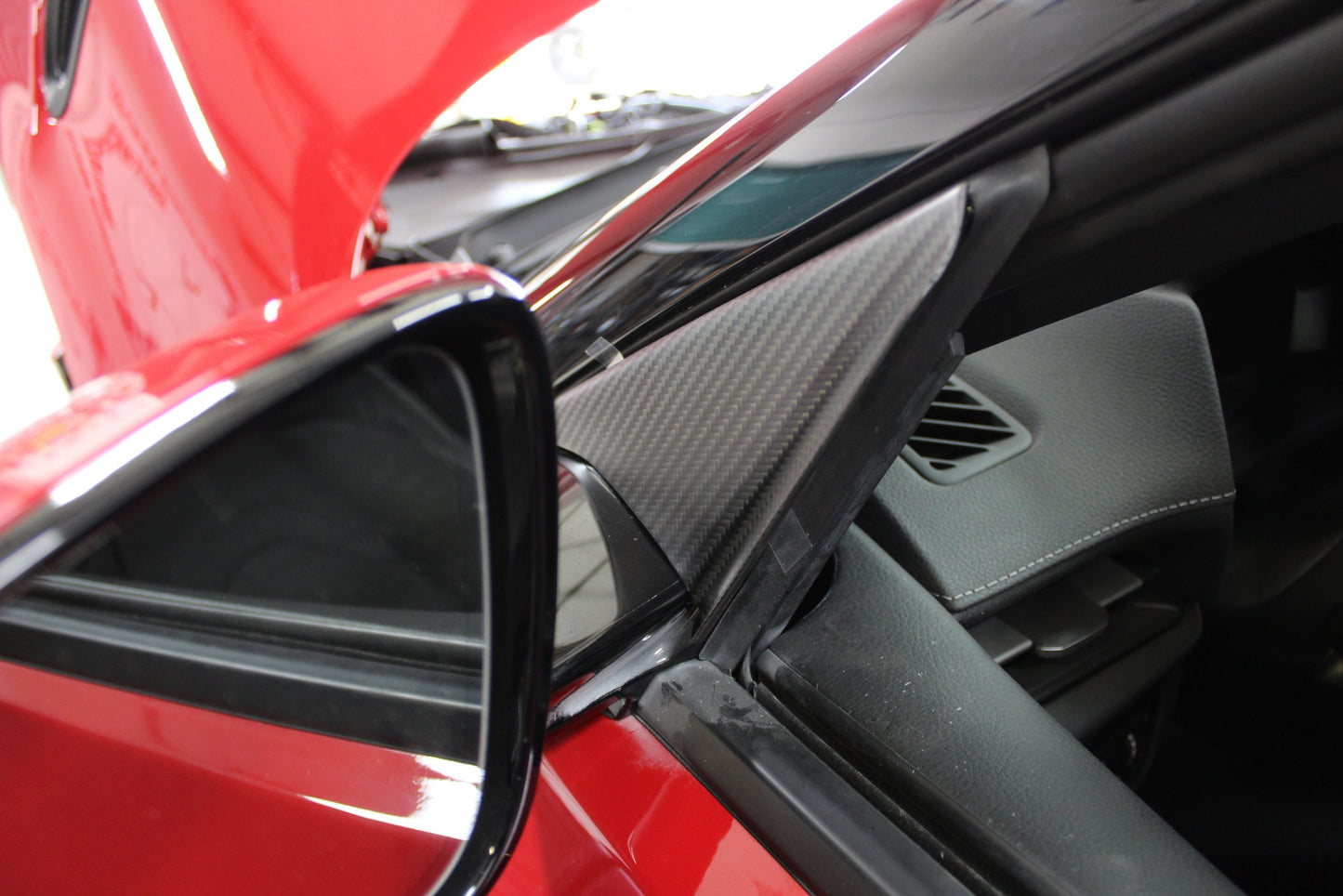 AMS Anti-Wind Buffeting Kit | 2020-2021 Toyota Supra - Matte Carbon - eliteracefab.com