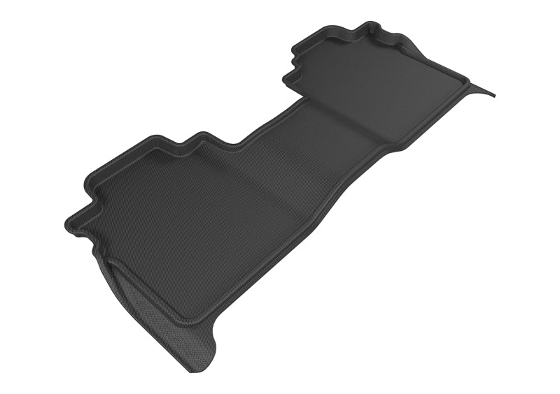 3D MAXpider L1NS08521509 2016-2019 Nissan Titan Crew Cab Kagu 2nd Row Floormats - Black