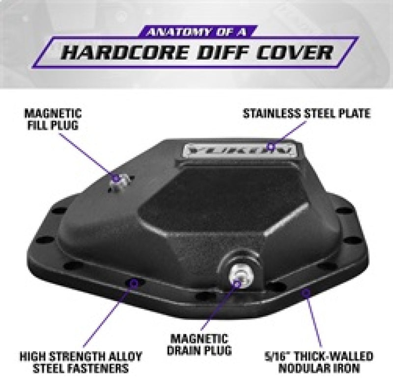 Yukon Gear Hardcore Diff Cover for 14 Bolt GM Rear w/ 3/8in. Cover Bolts Yukon Gear & Axle