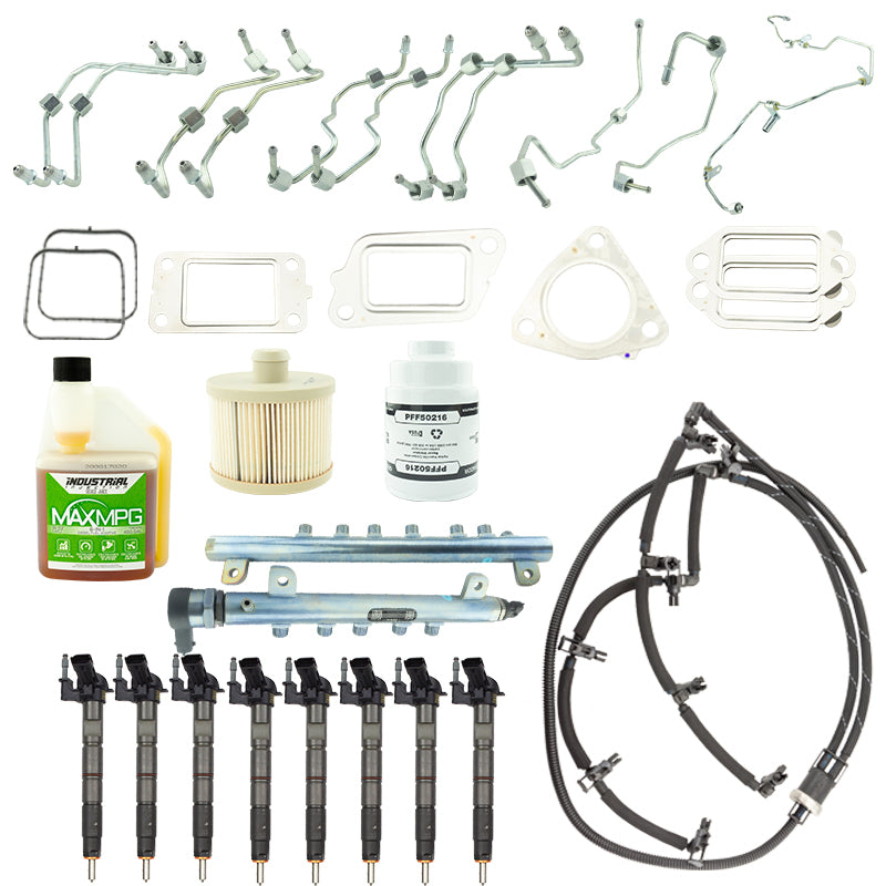 Industrial Injection 11-16 Duramax 6.6L LML Bosch Disaster Kit w/o CP4 Industrial Injection