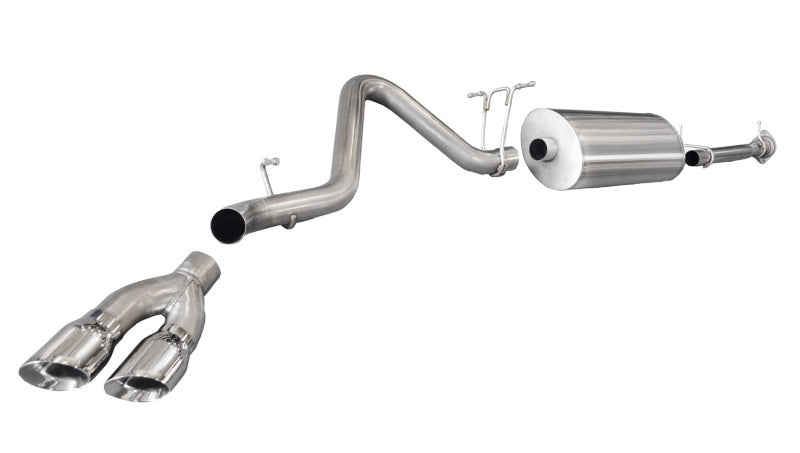 Corsa 11-12 Chevrolet Silverado Ext. Cab/Std. Bed 2500 6.0L V8 Polished Sport Cat-Back Exhaust CORSA Performance