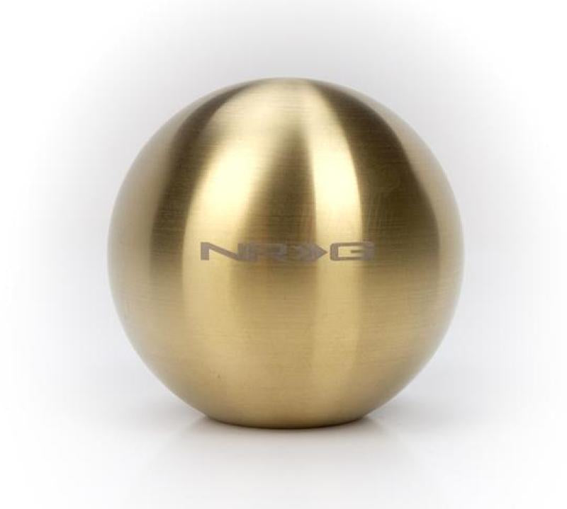 NRG Innovations Weighted Ball Shift Knob - 45mm - Chrome Gold - SK-350GD