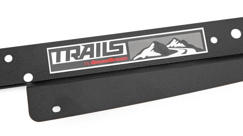 GrimmSpeed 13-17 Subaru Crosstrek TRAILS Radiator Shroud - Black - eliteracefab.com