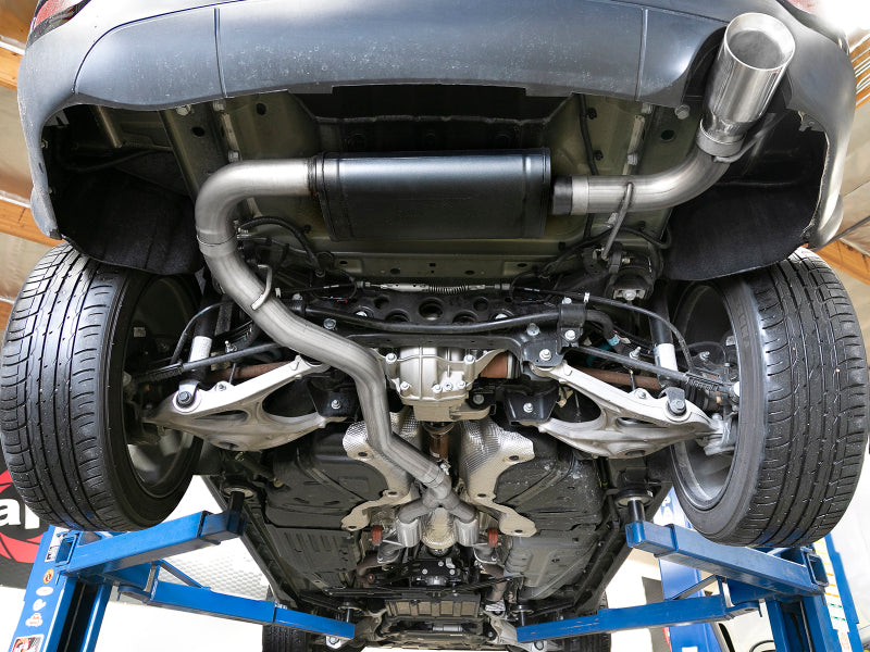 aFe Large Bore HD 3in 304 SS Cat-Back Exhaust w/ Polished Tips 14-19 Jeep Grand Cherokee V6-3.6L aFe
