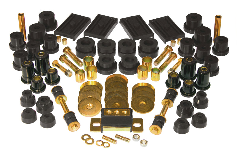 Prothane Total Vehicle Suspension Bushing Kit for 1967–74 Camaro/Nova Multi-Leaf, Black – 7-2040-BL