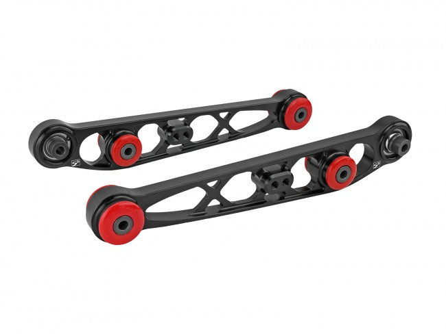 Skunk2 Honda/Acura EG/DC Ultra Series Rear Lower Control Arm Set - Black - eliteracefab.com
