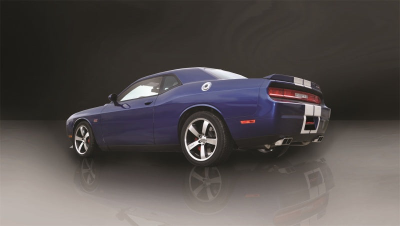 Corsa 11-13 Dodge Challenger SRT-8 6.4L V8 Manual Polished Xtreme Cat-Back Exhaust CORSA Performance