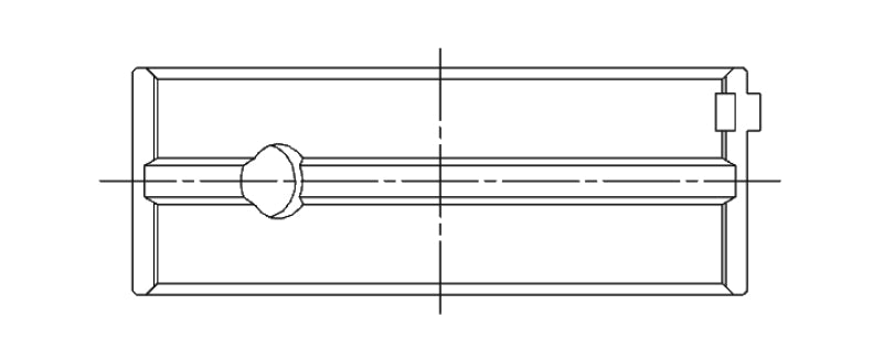 ACL 5M8337HX-STD Suzuki 4 - 1324cc G13A/BA Standard Size High Performance Main Bearing Set