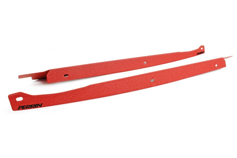 Perrin 11-14 Subaru WRX/STI Fender Shroud Set - Red - eliteracefab.com