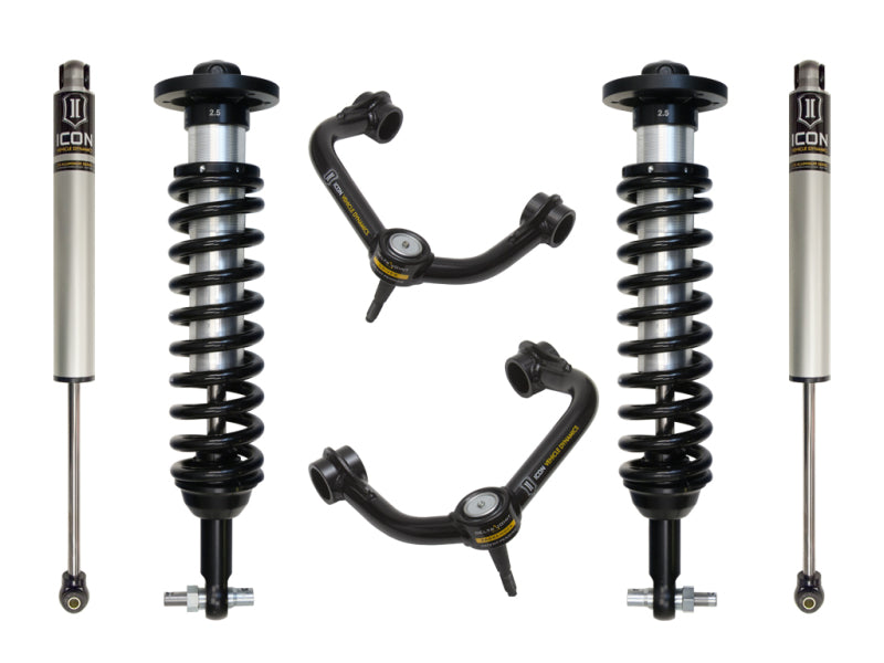 ICON 0-2.63in Stage 2 Tubular UCA Suspension System for 2014 Ford F-150 2WD - K93072T