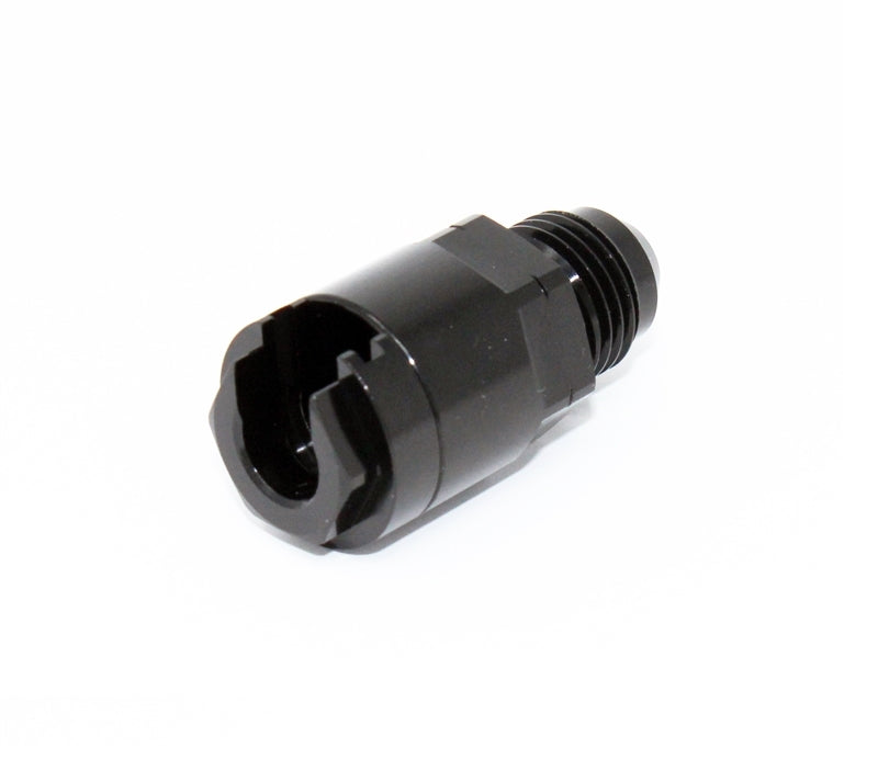Torque Solution Locking Quick Disconnect Adapter Fitting for 3/8" SAE to -8AN Male Flare - TS-FTG-004