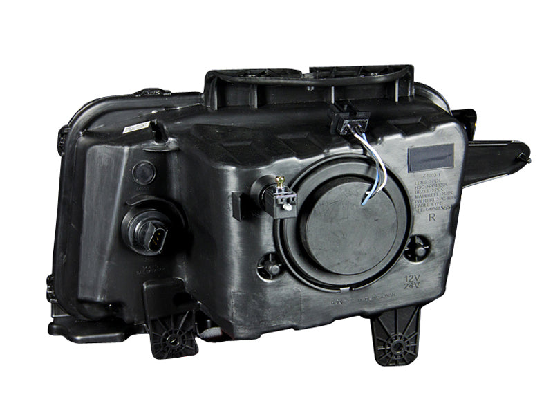 ANZO 2010-2013 Chevrolet Camaro Projector Headlights w/ Halo Chrome (CCFL) ANZO