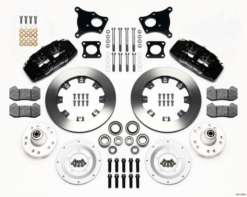 Wilwood Dynapro 6 Front Hub Kit 12.19in AMC 71-76 OE Disc w/o Bendix Brakes Wilwood
