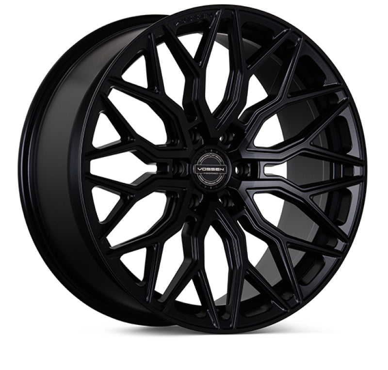 Vossen HF6-3 22x9.5 / 6x135 / ET20 / Deep Face / 87.1 - Satin Black Wheel Vossen