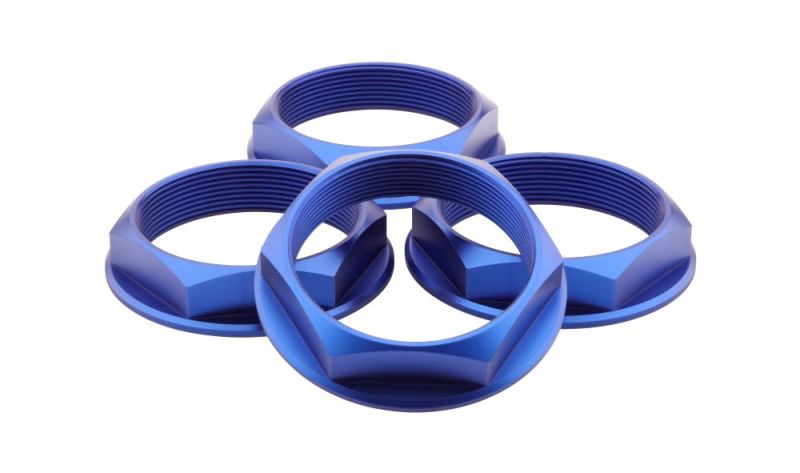fifteen52 Super Touring (Chicane/Podium) Hex Nut Set of Four - Anodized Blue fifteen52