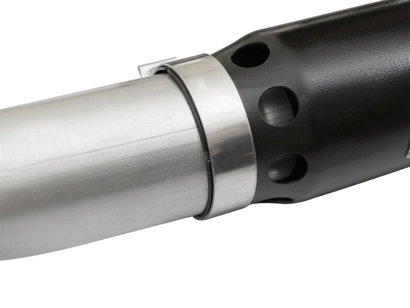 aFe ATLAS Exhaust 4in DPF-Back AL Nissan Titan XD 2016 V8-5.0L (td) aFe