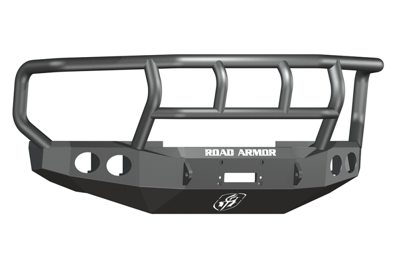 Road Armor 08-10 Ford F-250 Stealth Front Winch Bumper Titan II GuardWide Flare - Tex Blk Road Armor