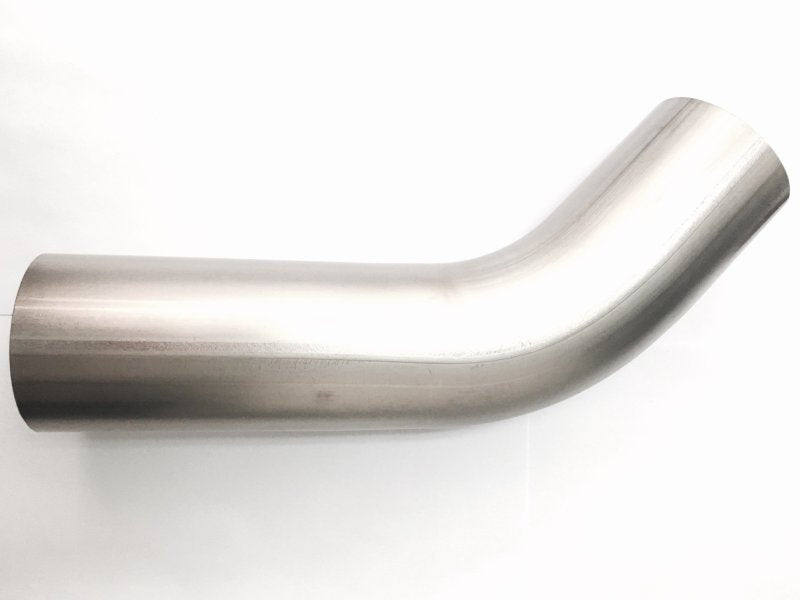 Ticon 2.5in Diameter 45° 1mm WT 3.75in CLR 3in Leg/6in Leg Titanium Mandrel Bend