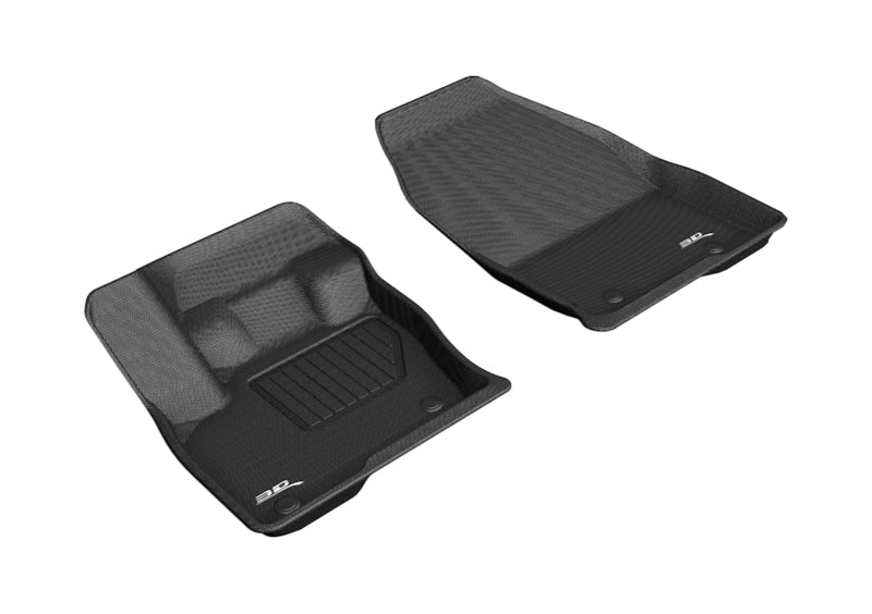 3D MAXpider L1LC00811509 2016-2020 Lincoln Nautilus/Mkx Kagu 1st Row Floormat - Black 3D MAXpider