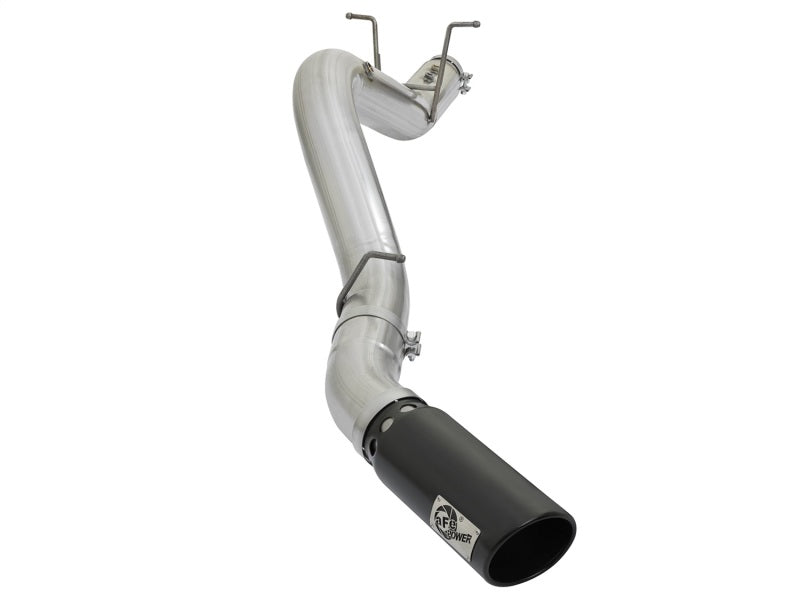 aFe ATLAS 5in DPF-Back Aluminized Steel Exhaust System GM Diesel Trucks 2017 V8 6.6L (td) L5P aFe