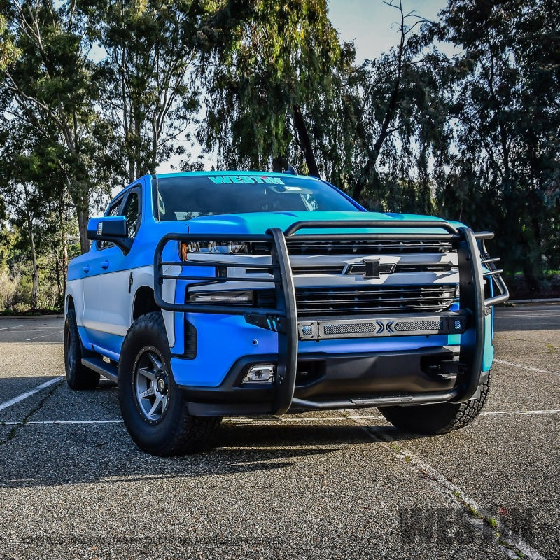 Westin 19-21 Chevy 1500 Sportsman X Grille Guard - Textured Black (Excl. 2019 Silverado LD) Westin