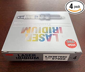 NGK Laser Iridium Spark Plug Box of 4 (ILZKBR7B8G) - eliteracefab.com