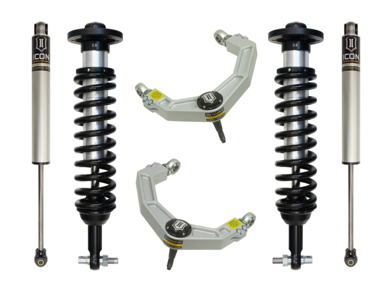 ICON 0-2.63in Stage 2 Billet UCA Suspension System for 2014 Ford F-150 2WD - K93072