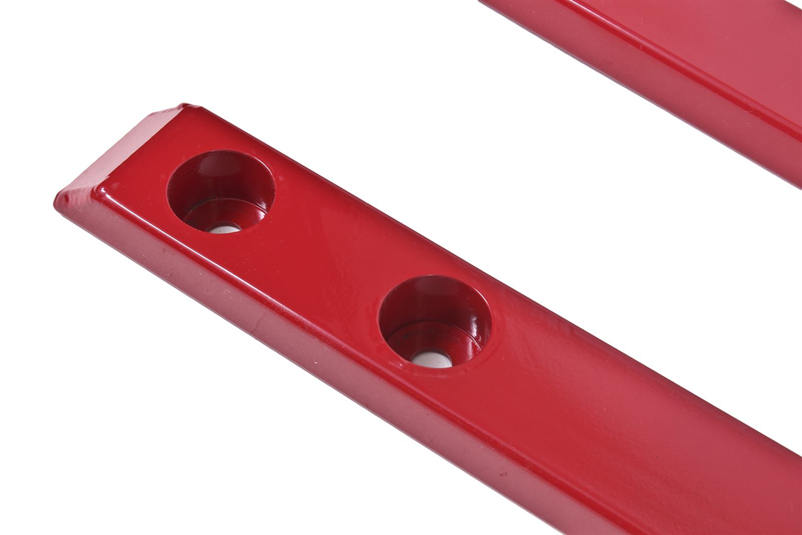 BMR CHASSIS JACKING RAIL SUPER LOW PROFILE RED (2015+ MUSTANG) - eliteracefab.com