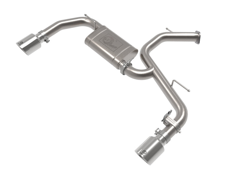 aFe Takeda 22-23 Hyundai Elantra N L4-2.0L (t) 3in 304 SS Axle-Back Exhaust w/ Polished Tips aFe