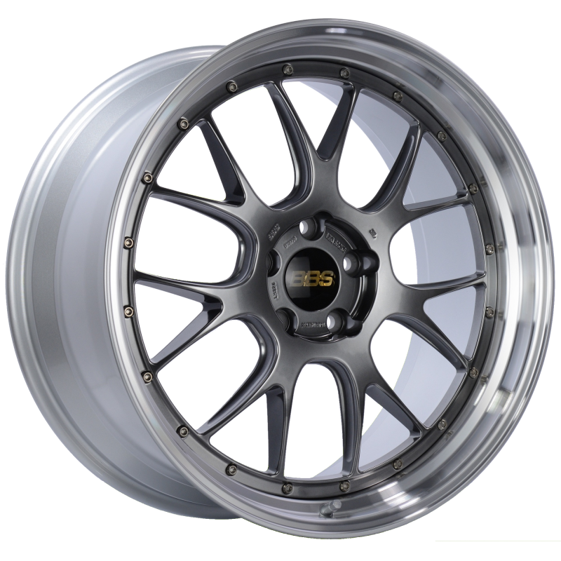 BBS LM-R 21x10 5x120 ET35 Diamond Black Center Diamond Cut Lip Wheel -82mm PFS/Clip Required BBS