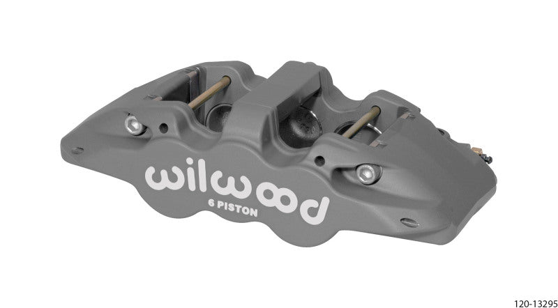 Wilwood Caliper-Aero6-R/H - Black Anodize 1.75/1.38/1.38in Pistons 1.25in Disc Wilwood