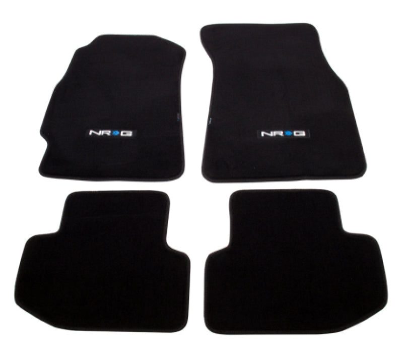NRG Innovations DC2 Logo Carpet Floor Mats for 1994-2001 Acura Integra - 4-Piece – FMR-210
