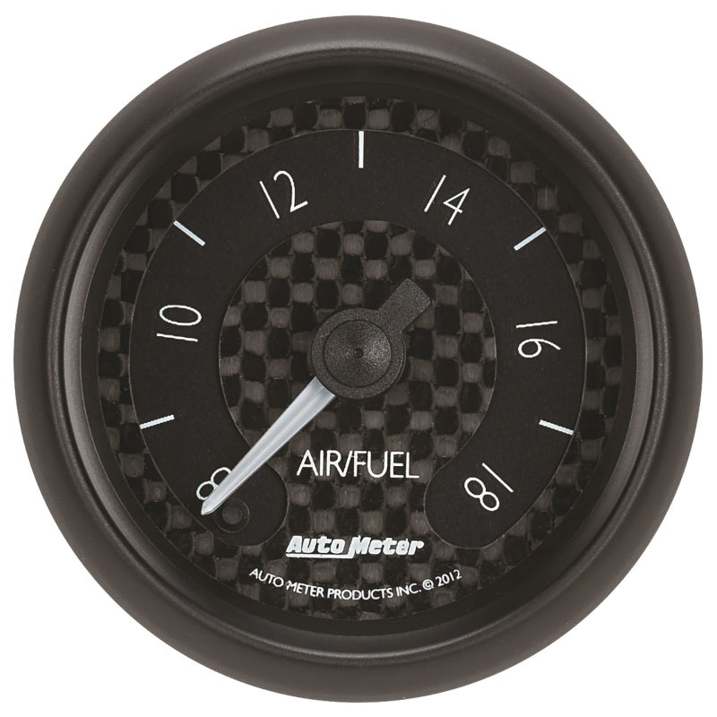 Autometer GT Series 52mm Full Sweep Electronic 8:1-18:1 AFR Wideband Air/Fuel Ratio Analog 8070